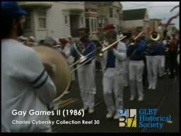 Gay Games II 1986 Dawn Blush amateur footage (8mm dub)