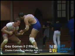 Gay Games II 1986 wrestling #2