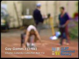 Gay Games II 1986 track (Friday) #1