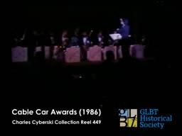 Cable Car Awards 1986 tape #1 (edited master)