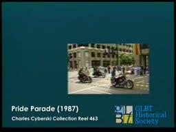 Pride Parade 1987 work tape?