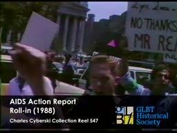 AIDS Action Report 1988 April 6