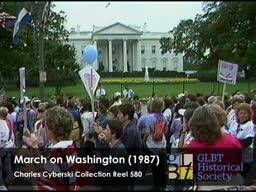 March on Washington 1987 tripod #2