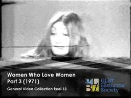 The David Susskind Show: Women Who Love Women (Tape 3)