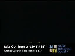 Miss Continental 1986 tape #1