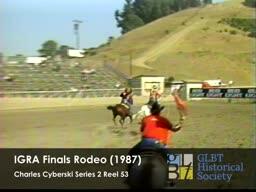 International Gay Rodeo Association Finals Rodeo 1987 Sunday preview switcher #3