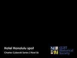 Hotel Honolulu spot