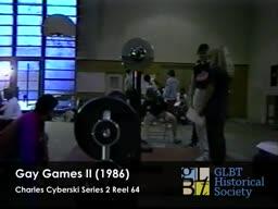 Gay Games II 1986 women's powerlifting camera 2 #1