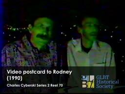 Video postcard to Rodney