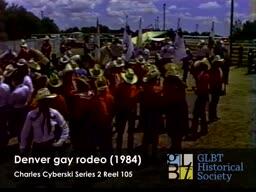 Denver Gay Rodeo 1984