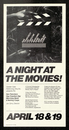 A Night at the Movies! postcard