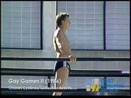 Gay Games II 1986 swimming/3-meter diving #4