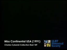 Miss Continental USA 1991 program #4 [001]