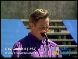 Gay Games II 1986 closing ceremonies #3