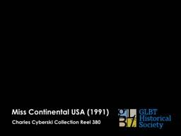 Miss Continental USA 1991