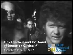 Gay Teachers and The Board of Education Original #1