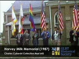 Harvey Milk Memorial 1987