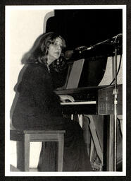 Janet MacHarg playing piano