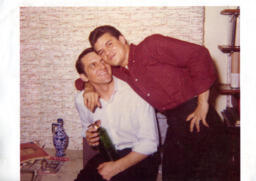 Photograph of Bill Beardemphl with his lifelong partner Johnny DeLeon, circa 1960s.