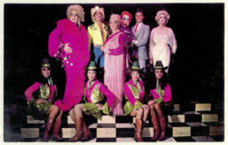 Group photograph of Finocchio's performers