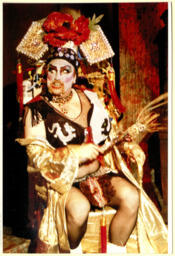 Russell Blackwood as Mother Fu in Pearls Over Shanghai