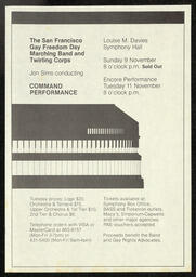 Command Performance flyer