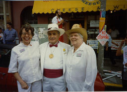 Phyllis Lyon, Del Martin, and Jose Sarria as Grand Marshals of 1989 Pride.
