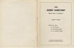 Hobby Directory, July 1946