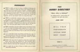 Hobby Directory, June 1947