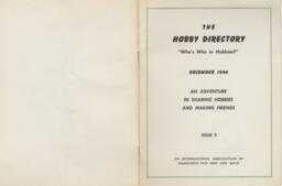 Hobby Directory, December 1946