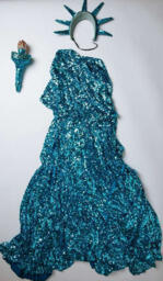 "Lady Liberty" dress and accessories