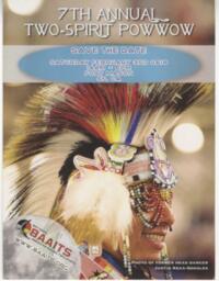 7th Annual Two-Spirit Powwow Postcard