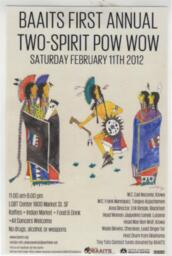 1st Annual Two-Spirit Powwow Flyer