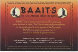 BAAITS Postcard