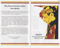 4th Annual Two Spirit Powwow Program