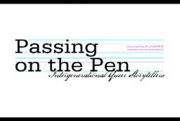 Passing on the Pen, July 8, 2008