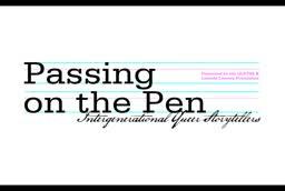 Passing on the Pen, March 25, 2008